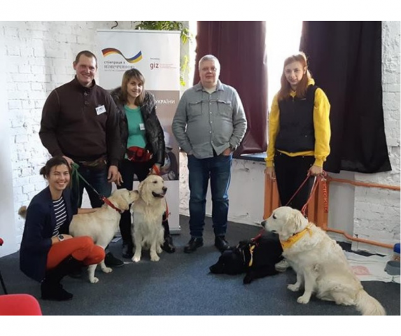Канистерапия в Харькове выходит на новый уровень