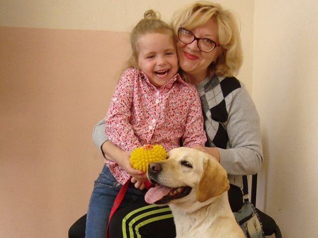 Была проведена канистерапия 17.05.2017 года