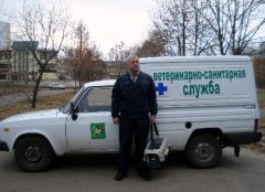 Catching of neglected stray dogs