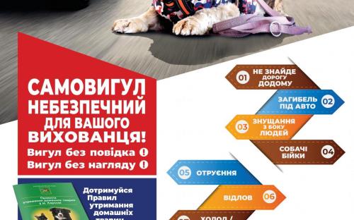 КП "Центр обращения с животными" продолжает проводить информационно - просветительскую работу