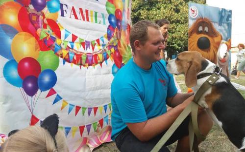 КП "Центр обращения с животными" провело "Уроки доброты" в рамках совместного проекта с полицейскими Управления патрульной полиции