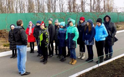 Ученики 135 харьковской школы побывали в гостях в Центре обращения с животными.