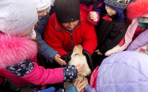 Ученики 18 городской школы побывали с экскурсией в Центре обращения с животными