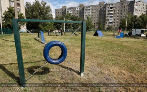 Новая площадка для дрессировки и выгула собак на Новых Домах