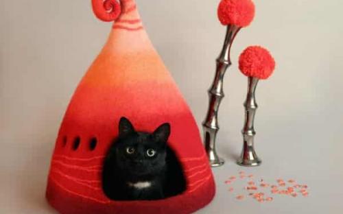 Уникальные домики для кошек