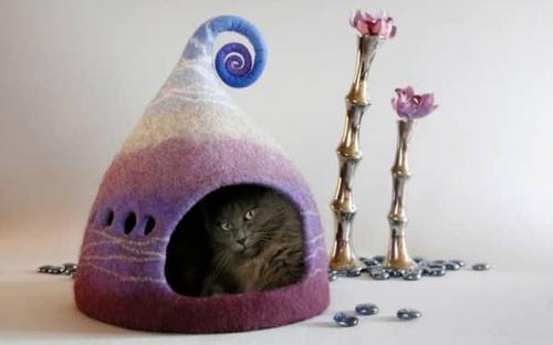 Уникальные домики для кошек