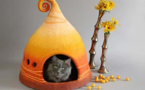 Уникальные домики для кошек