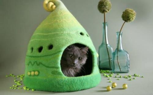 Уникальные домики для кошек