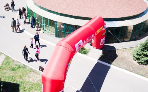 Самый масштабный в Украине пробег людей вместе с собаками