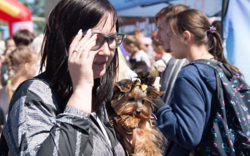 Самый масштабный в Украине пробег людей вместе с собаками