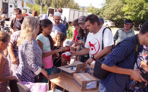 КП "Центр обращения с животными" благодарит всех, принявших участие в празднике, посвященному Всемирному дню бездомных животных!