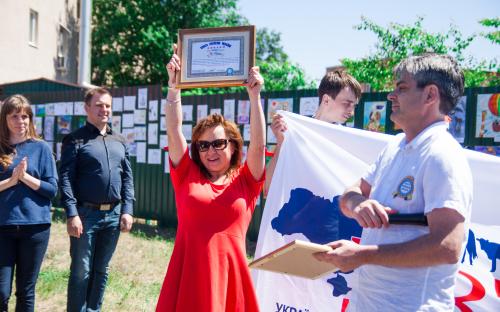 Самый масштабный в Украине пробег людей вместе с собаками