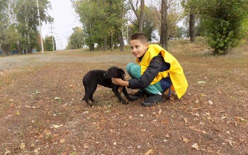 В КП "Центр обращения с животными" провели первую в новом учебном году экскурсию для школьников