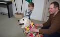 "Уроки доброты" и собак-терапевтов от Центра обращения с животными принимал центр "Семья"